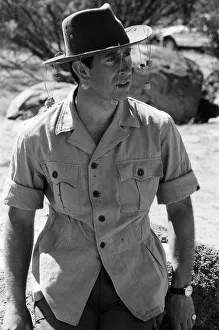Images Dated 22nd March 1979: Prince Charles pictured at Goodardy Sheep Station, Western Australia
