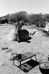 Images Dated 22nd March 1979: Prince Charles pictured at Goodardy Sheep Station, Western Australia