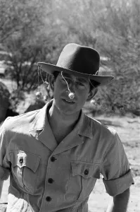 Images Dated 22nd March 1979: Prince Charles pictured at Goodardy Sheep Station, Western Australia