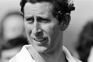 Prince Charles pictured during a polo match. May 1980 Prince Charles pictured during a polo match. May 1980