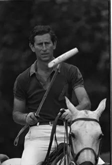 Images Dated 1st July 1987: PRINCE CHARLES PLAYING POLO. JULY 1987 (87 / 4518)