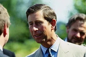 Prince Charles Prince of Wales July 1989 outside a vandalised chemist in Ferguslie Park Prince Charles Prince of Wales July 1989 outside a vandalised chemist in Ferguslie Park