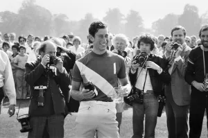 Prince Charles, the Prince of Wales pictured after taking part in a polo match for his Prince Charles, the Prince of Wales pictured after taking part in a polo match for his