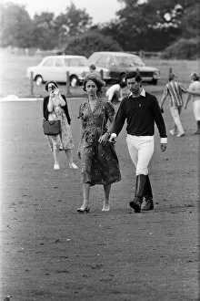 Images Dated 3rd August 1979: Prince Charles, Prince of Wales plays polo at Cowdray Park, West Sussex