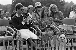 Images Dated 3rd August 1979: Prince Charles, Prince of Wales plays polo at Cowdray Park, West Sussex