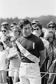 Prince Charles, the Prince of Wales after a polo match at Smith's Lawn Prince Charles, the Prince of Wales after a polo match at Smith's Lawn