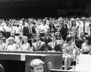 Prince Charles Prince Of Wales with Princess Anne at a Baseball game in Washington Prince Charles Prince Of Wales with Princess Anne at a Baseball game in Washington