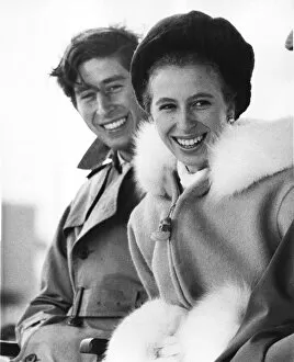 Prince Charles, The Prince of Wales and his sister Princess Anne