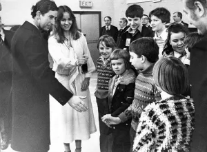Prince Charles, The Prince of Wales during his visit to the North East 19 February 1979 Prince Charles, The Prince of Wales during his visit to the North East 19 February 1979