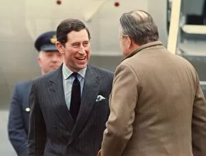Images Dated 28th January 1991: Prince Charles, The Prince of Wales during his visit to the North East 28 January 1991