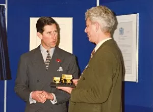 Images Dated 31st January 1992: Prince Charles, The Prince of Wales during his visit to the North East 31 January 1992