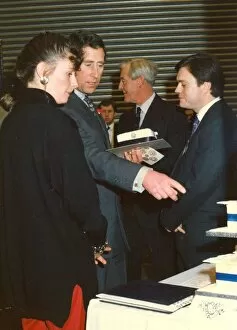 Images Dated 31st January 1992: Prince Charles, The Prince of Wales during his visit to the North East 31 January 1992