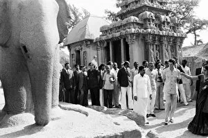 Images Dated 4th December 1980: Prince Charles, Prince of Wales visits Madras, India. 4th December 1980