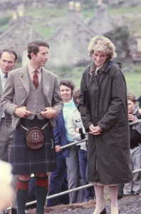 Prince Charles and Princess Diana visit visit the Isle Of Eriskay, Outer Hebrides Prince Charles and Princess Diana visit visit the Isle Of Eriskay, Outer Hebrides