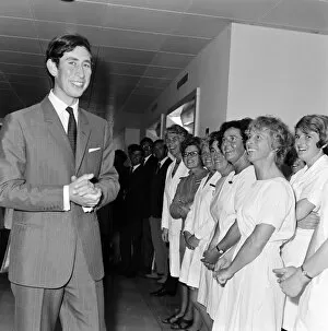 Images Dated 16th June 1970: Prince Charles on a visit to the Duchy of Cornwall. 16th June 1970
