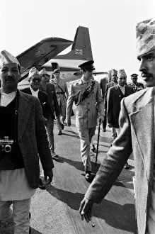 Prince Charles visits Kathmandu, Nepal. December 1980 Prince Charles visits Kathmandu, Nepal. December 1980
