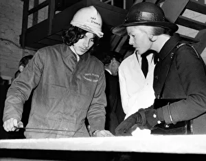 Images Dated 16th October 1970: Prince Edward of Kent - The Duke and Duchess of Kent North East Royal Visits