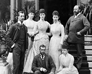 Prince Edward (later King Edward VII) and Alexandra of Denmark )later Queen Alexandra Prince Edward (later King Edward VII) and Alexandra of Denmark )later Queen Alexandra