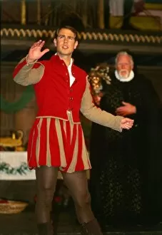 Prince Edward in a play August 1987 acting at Haddo House Edinburgh