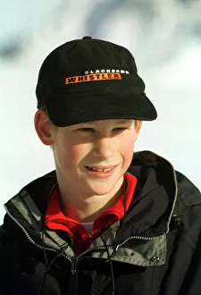 Prince Harry skiing in Klosters Switzerland in January 1999 Prince Harry skiing in Klosters Switzerland in January 1999