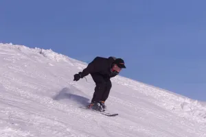 Prince Harry skiing on snowblades in Klosters January 1999 Switzerland Prince Harry skiing on snowblades in Klosters January 1999 Switzerland