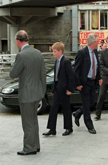 Prince Harrywith his father Prince Charles August 1998 Prince Harrywith his father Prince Charles August 1998