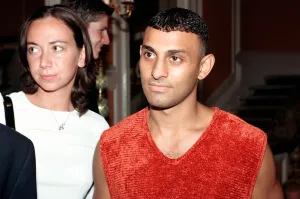 Prince Naseem Hamed attending the Elite Model Look of the Year competition Prince Naseem Hamed attending the Elite Model Look of the Year competition