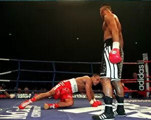 Images Dated 18th April 1998: Prince Naseem Hamed v Wilfredo Vasquez April 1998 Prince Naseem Hamed boxer knocks