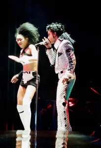 Images Dated 25th July 1988: Prince performing on stage at Wembley 25th July 1988 Lovesexy World Tour