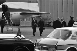 00714 Gallery: Prince Philip, Duke of Edinburgh arrives at Birmingham Airport to visit the scenes