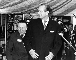 Images Dated 6th November 1981: Prince Philip, Duke of Edinburgh, offically opens the Howdon Sewage Station 6th