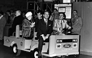 Prince Philip, Duke of Edinburgh has a trip round the Ford factory in Bridgend Prince Philip, Duke of Edinburgh has a trip round the Ford factory in Bridgend