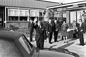 Images Dated 10th March 1978: Prince Philip, Duke of Edinburgh visits GEC Stafford. 10th March 1978