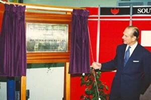 Prince Philip, Duke of Edinburgh, visits South Tyneside College. 10th February 1994