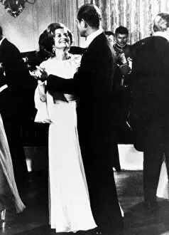 Prince Philip - Jul 1976 dances with Mrs Betty Ford at the White House banquet in