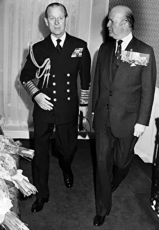 Prince Philip and Viscount Stein at Burma reunion at Royal Albert Hall - April 1981 Prince Philip and Viscount Stein at Burma reunion at Royal Albert Hall - April 1981