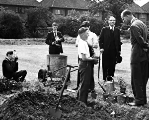 Prince Philip visits Eastbourne Secondary Modern School, Darlington Prince Philip visits Eastbourne Secondary Modern School, Darlington