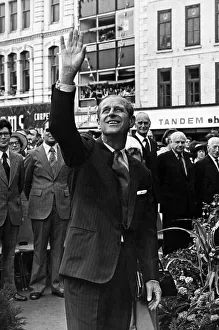 Prince Philip visits Stockton, Cleveland. 14th July 1977 Prince Philip visits Stockton, Cleveland. 14th July 1977