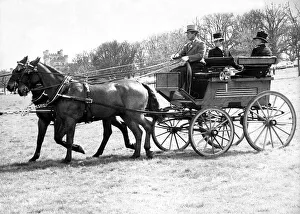 Prince Phillip indulging in one of his favourite pastimes carriage driving Prince Phillip indulging in one of his favourite pastimes carriage driving