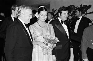 Prince Rainier and Princess Caroline attend a dinner at the Sporting Casino, Monte Carlo