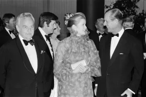 Prince Rainier and Princess Grace of Monaco with Prince Philip Prince Rainier and Princess Grace of Monaco with Prince Philip
