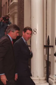 PRINCE OF WALES ARRIVING AT THE 1995 HYDRO AWARDS IN LONDON - 22/11/1995 PRINCE OF WALES ARRIVING AT THE 1995 HYDRO AWARDS IN LONDON - 22/11/1995