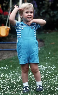 Images Dated 12th June 1984: Prince William 2nd Birthday Photocall