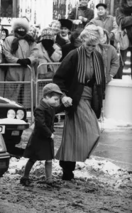 Prince William, aged 4, pictured with mother, Princess Diana Prince William, aged 4, pictured with mother, Princess Diana