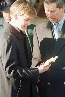 Prince William Collection 1995 Prince Charles looks on after Prince William Prince William Collection 1995 Prince Charles looks on after Prince William