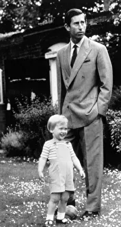 Images Dated 12th June 1984: Prince William made his first public speech on Tuesday June 12th 1984 at a photocall