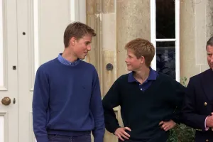 Prince William and Prince Harry at Highgrove July 1999 Pictured discussing Prince Prince William and Prince Harry at Highgrove July 1999 Pictured discussing Prince