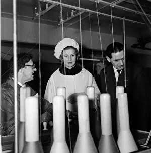 Princess Alexandra of Kent visits the London Association for the Blind headquarters in Princess Alexandra of Kent visits the London Association for the Blind headquarters in