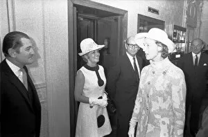 Images Dated 5th May 1970: Princess Alexandra pictured during her official visit to the Royal Station Hotel in