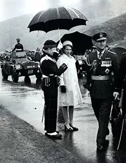 Images Dated 18th October 1999: Princess Anne with the Duke of Edinburgh at Holyrood Park 1968